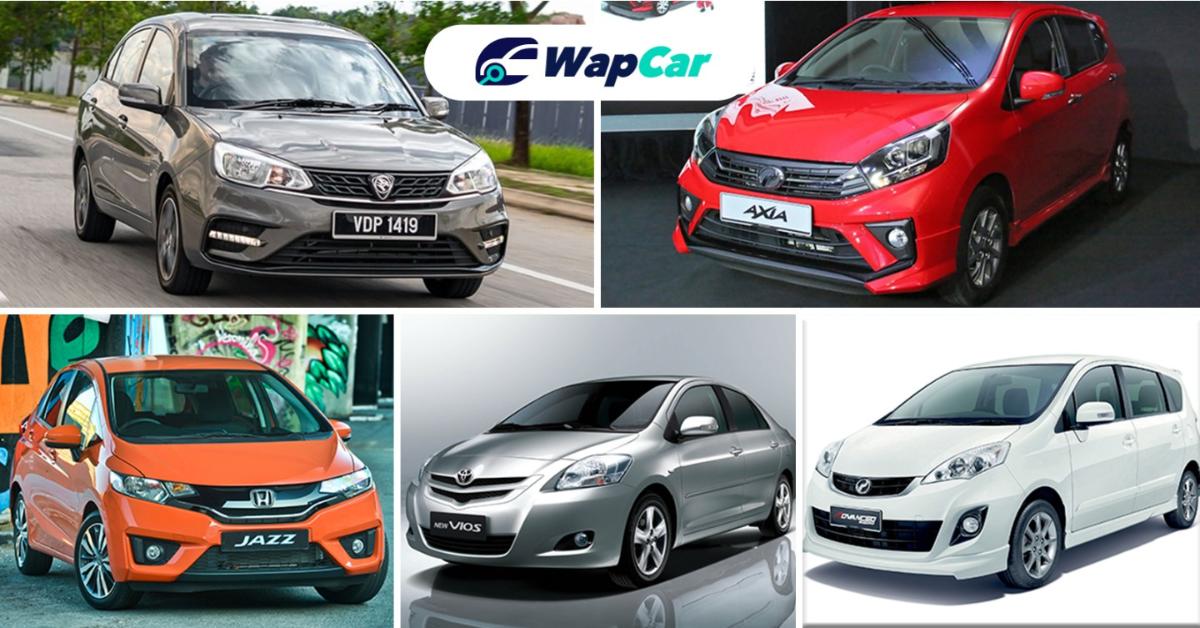 Top-5 cars to buy for income earners of around RM 2,500 per month 01