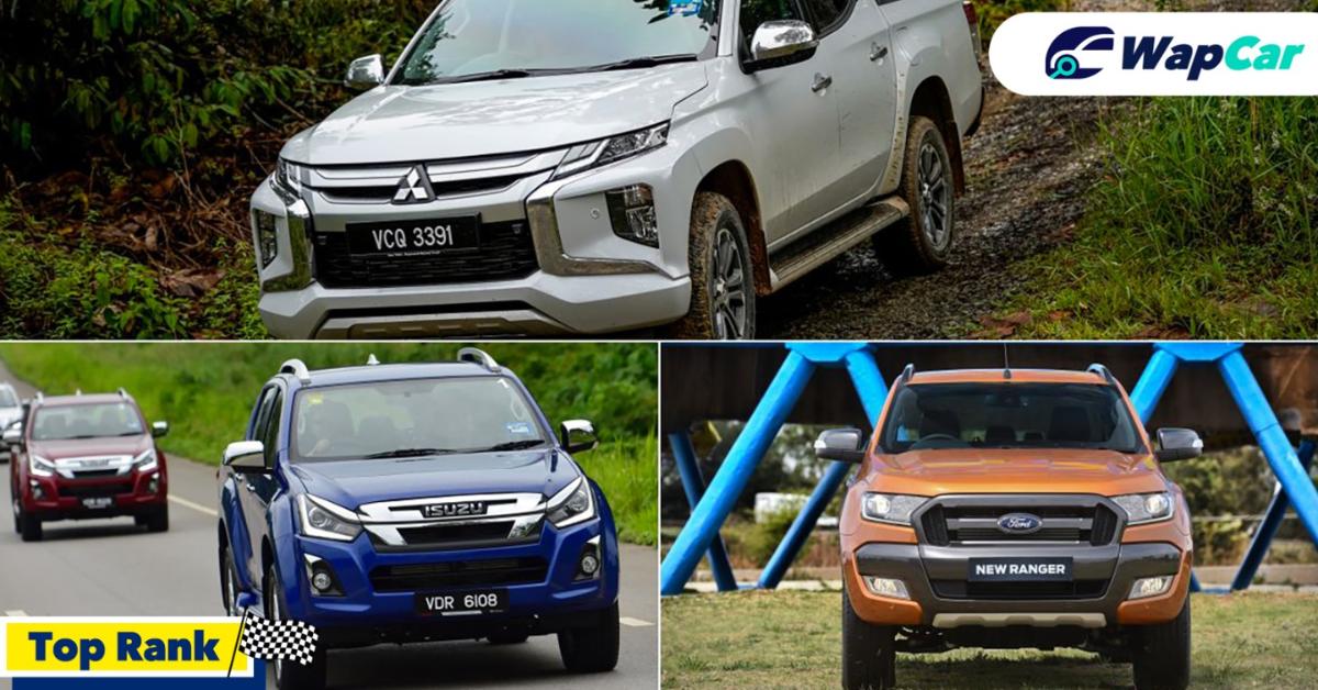 Top-3 best value for money pick-up trucks in Malaysia 01