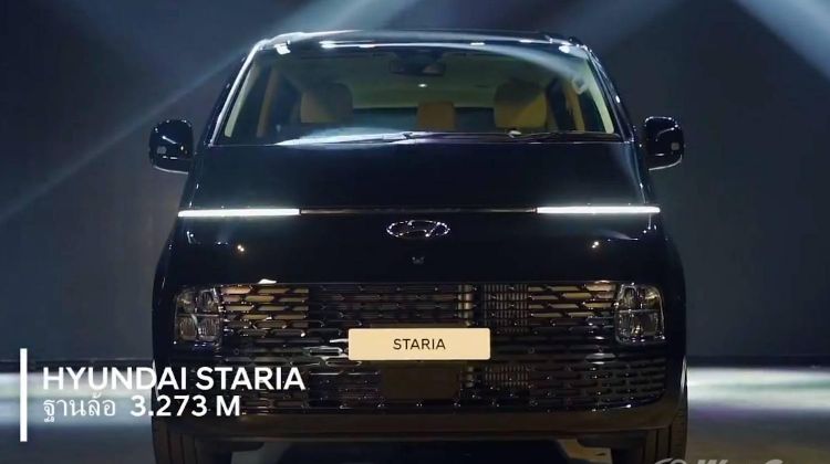 2021 Hyundai Staria makes ASEAN debut in Thailand - 11-seater only, much bigger than Starex!