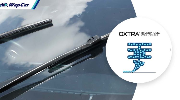 Skip maintenance, Trapo's Oxtra Hydrophobic Wiper applies water repellent coating with every swipe, lasts up to 3 times longer