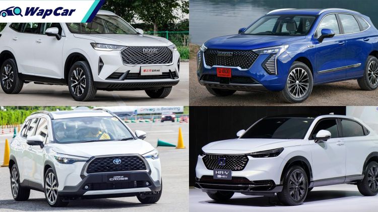 4 new hybrid SUVs that Malaysians should wait for in 2022 - Honda HR-V, Toyota Corolla Cross, Haval H6, Jolion