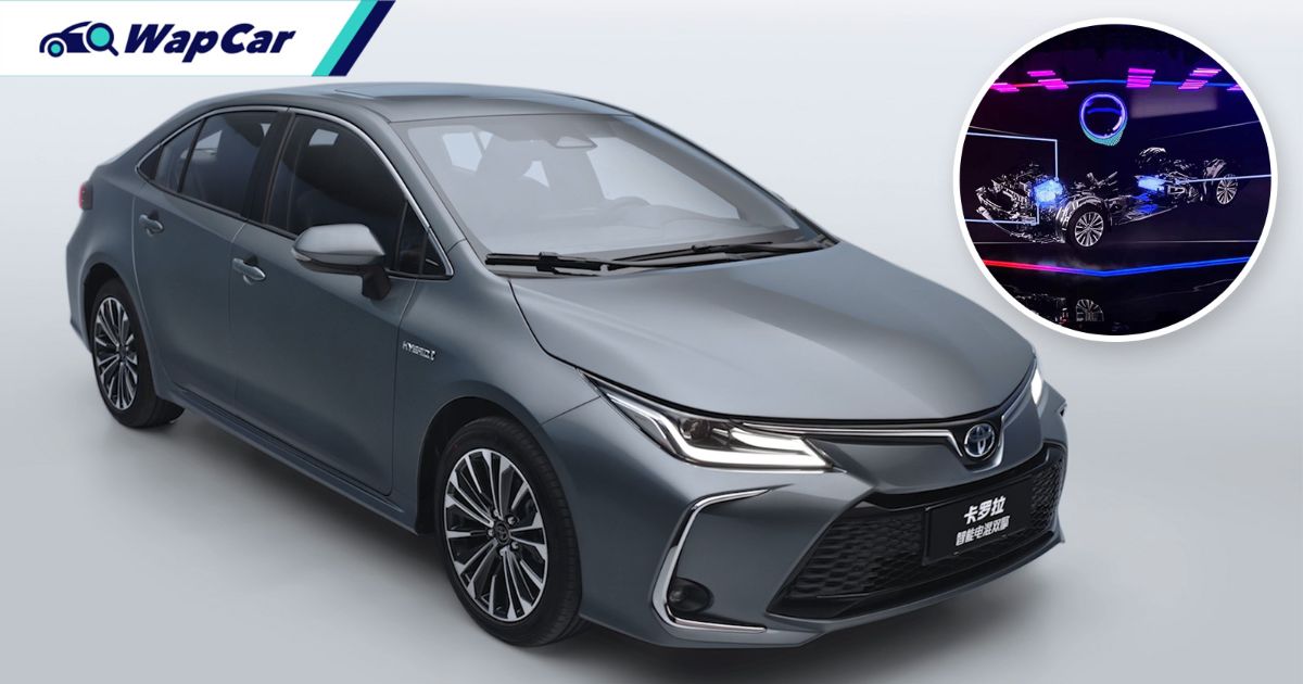  Lanzamiento del nuevo Toyota Corolla Altis facelift en China con un motor híbrido más eficiente