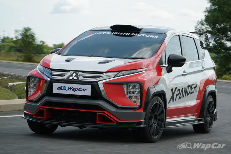 Not just for show, watch this rally-bred Mitsubishi Xpander drift around a course in Indonesia 02