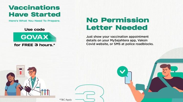 GoCar tawar GoVax, pengangkutan percuma untuk janji temu vaksin warga emas