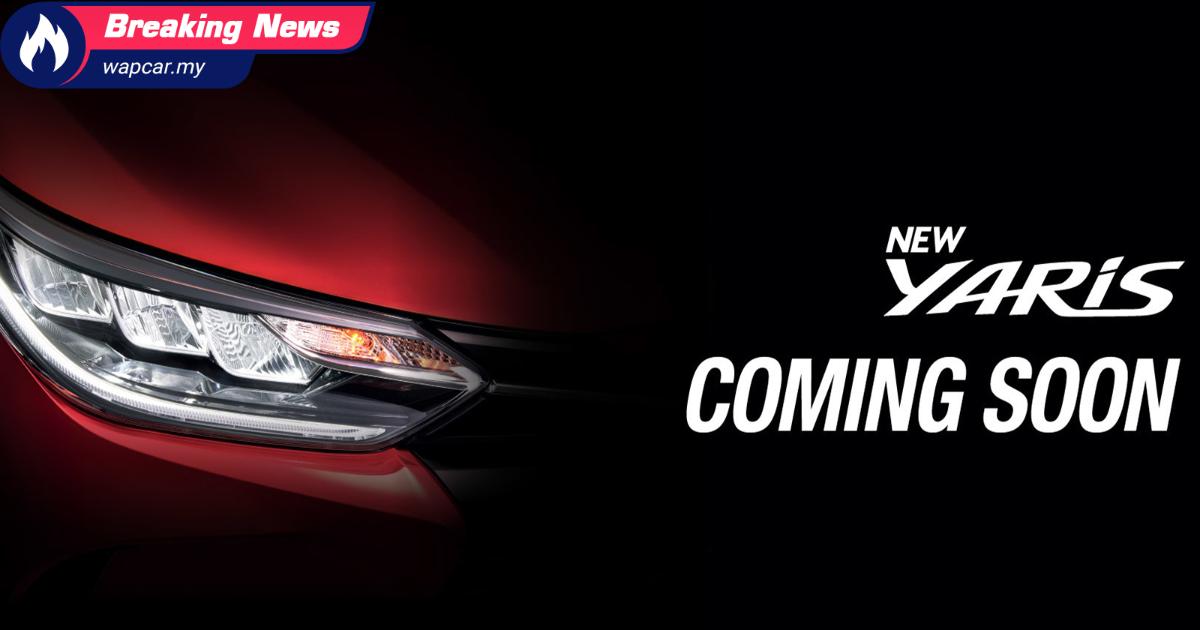 Facelifted 2021 Toyota Yaris teased - Toyota Safety Sense, December launch, from RM 71k 01