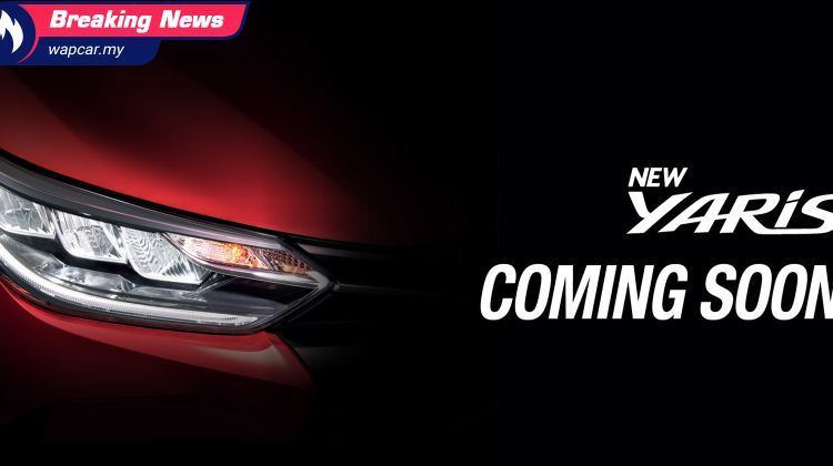 Facelifted 2021 Toyota Yaris teased - Toyota Safety Sense, December launch, from RM 71k