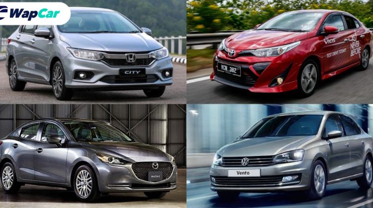 Which B-segment sedan offers the best power-to-weight ratio?