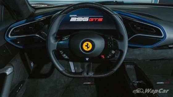 2022 Ferrari 296 GTS V6 Interior 005