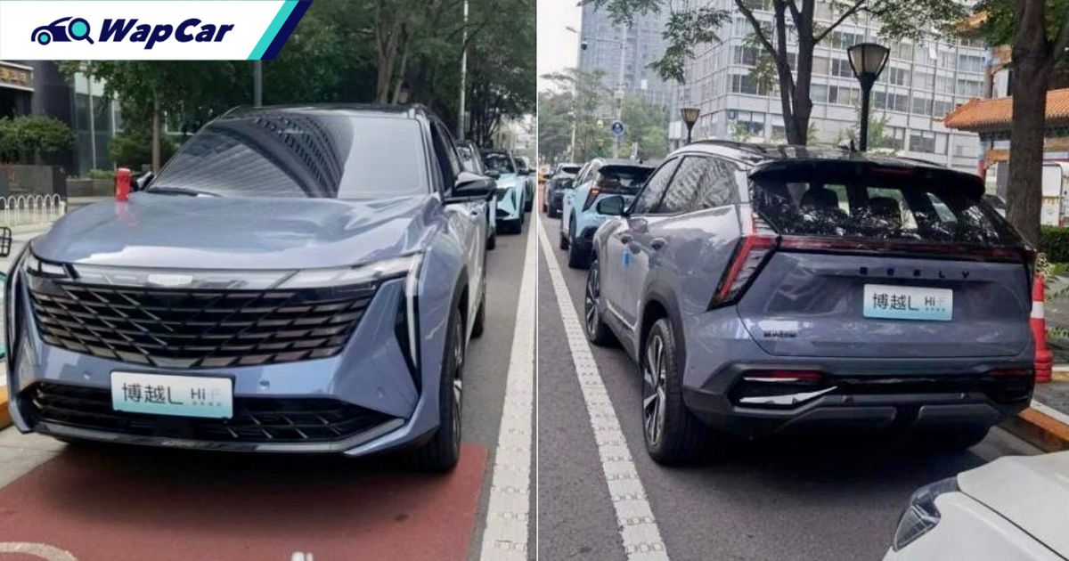 First look at the Geely FX11 in person, next-gen Proton X70 with 2.0T? 01