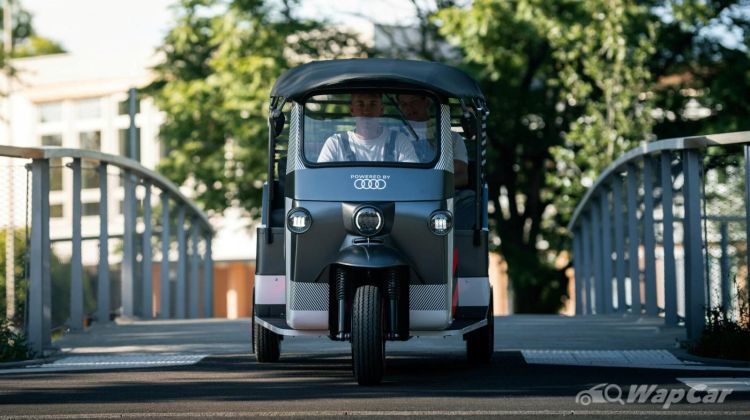 India's Tuk-Tuk is powered by Audi, for real!