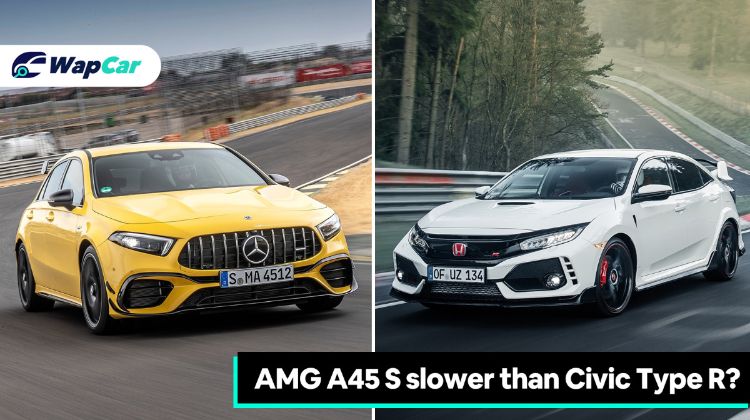 Mercedes-AMG A45 S is slower than FK8 Honda Civic Type-R, despite AWD – Why?