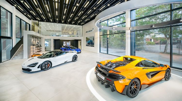 Interested in a McLaren? The showroom awaits you at Glenmarie