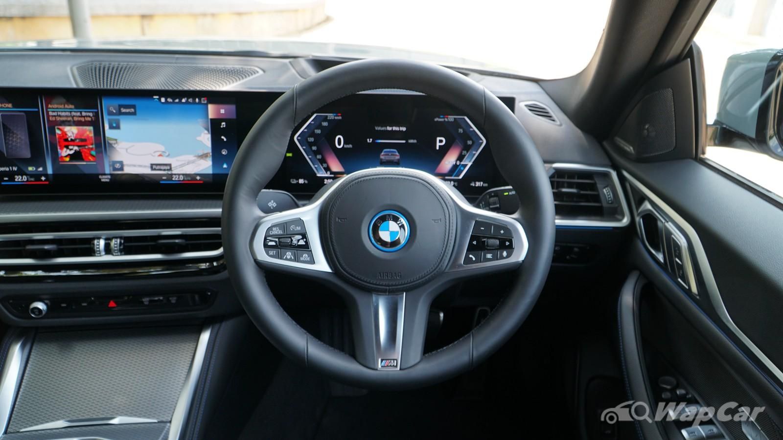 2023 BMW i4 eDrive40 M Sport Public Interior 002