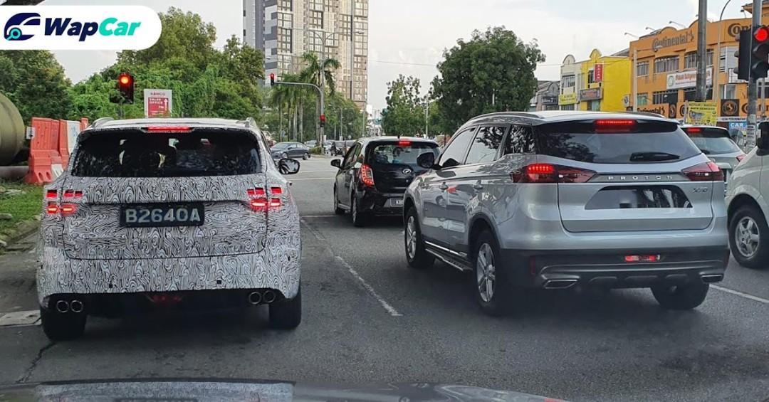 Spied: 2020 Proton X50 spotted beside X70, just how much smaller is it? 01