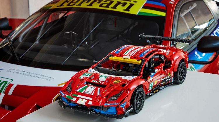 Lego unveils Ferrari 488 GTE, 1,688 pieces, yours for RM 800