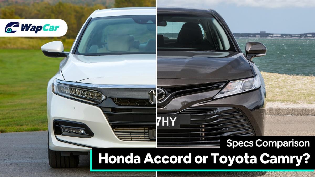 All-new 2020 Honda Accord vs Toyota Camry – Specs comparison 01