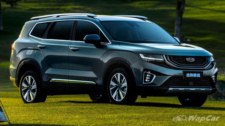 Geely Haoyue (Proton X90?) launched in Saudi Arabia with new dual-tone interior