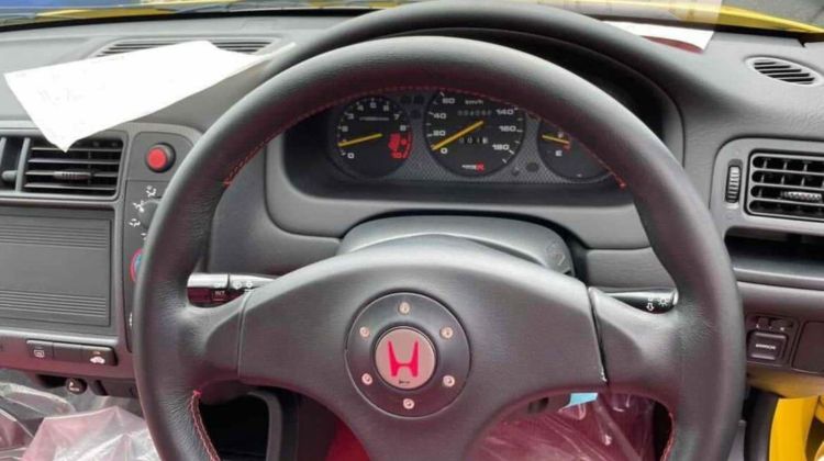 Honda Civic Type R EK9 terpakai harga RM 400k rekod dunia, tengok odometer dulu!