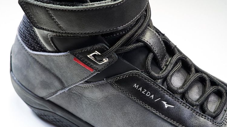 Designed by Mazda, these new driving shoes embrace the Jinba-Ittai philosophy