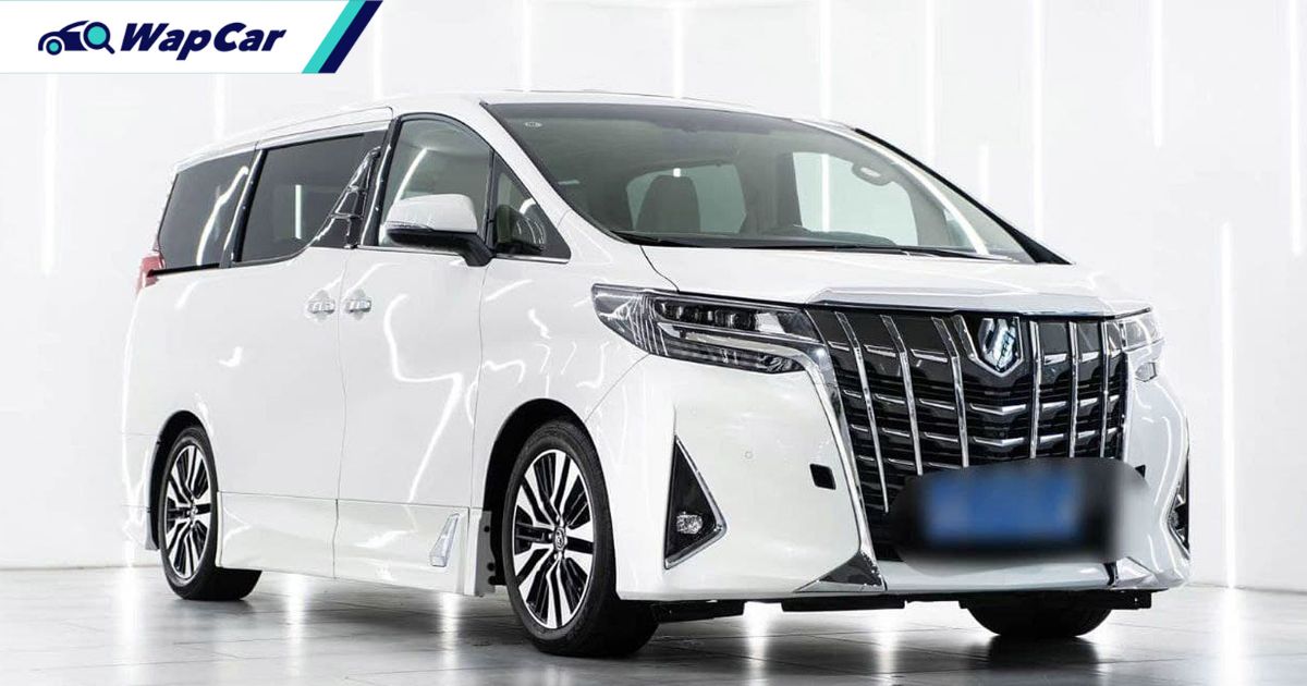 Resale value king: In China, you can sell a used Toyota Alphard for profit 01