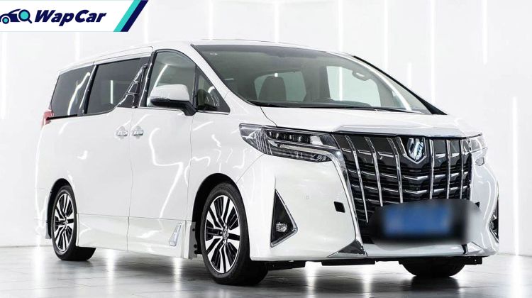 Resale value king: In China, you can sell a used Toyota Alphard for profit