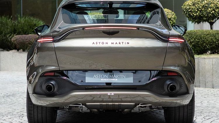 More than RM 1 mil, this Aston Martin DBX in Arden Green celebrates its racing heritage