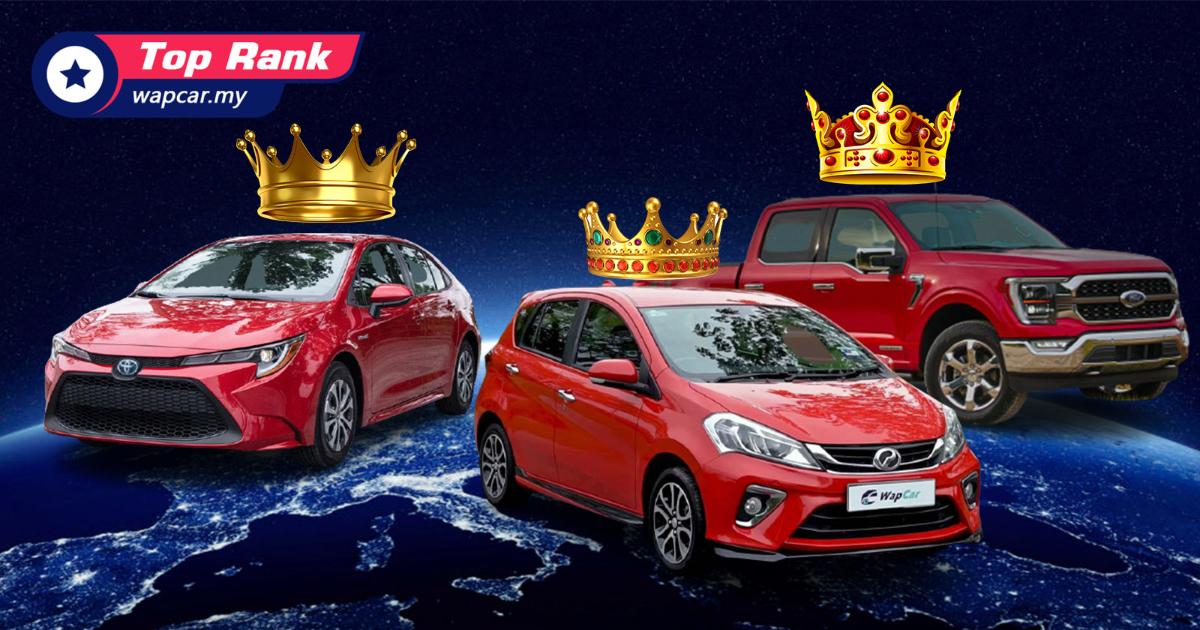 What are some of the best-selling cars globally? 01