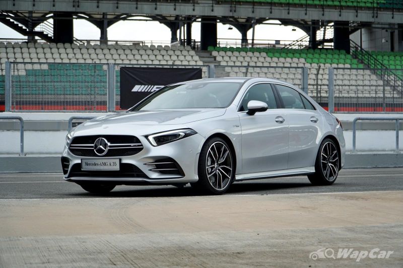 CKD 2022 Mercedes-AMG A35 Sedan launched in Malaysia; RM 325k, now with Burmester 02