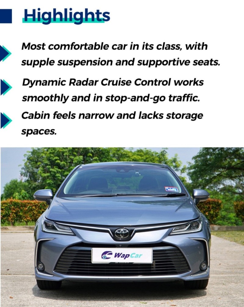 Review: 2020 Toyota Corolla Altis 1.8G - Slowest in class, but does it matter? 02