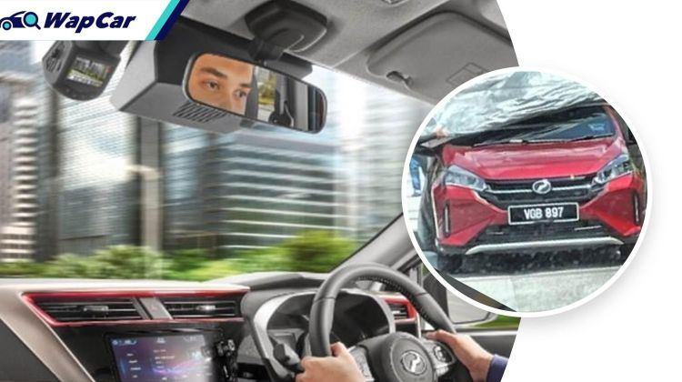 Sekilas pandang interior Perodua Myvi 2022 baharu – infotainmen Ativa, stereng baru, aksen merah