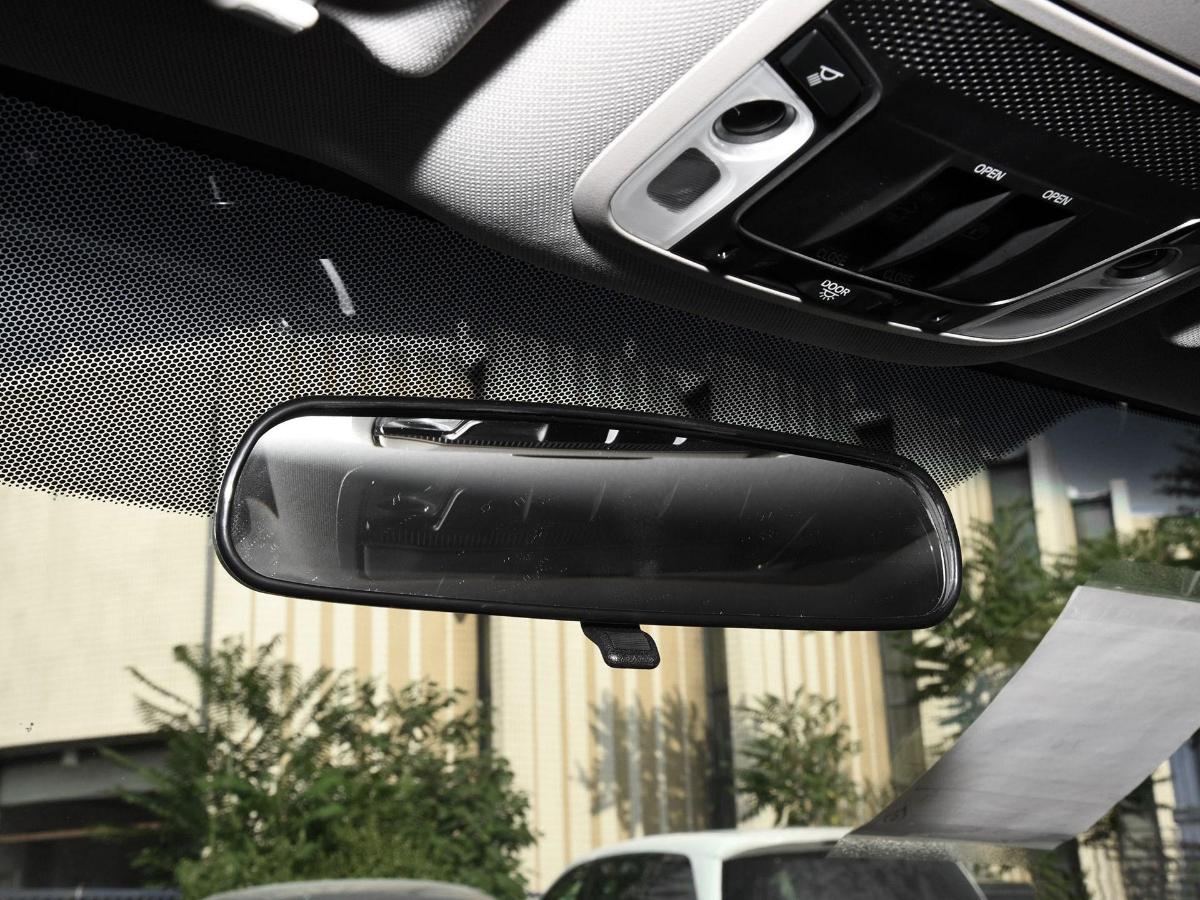 What is the functions of the interior rearview mirror