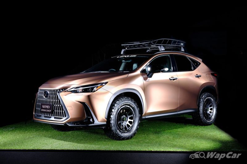 Lexus aims to go where no Lexus has gone before with the NX PHEV Offroad Concept and ROV Concept 02