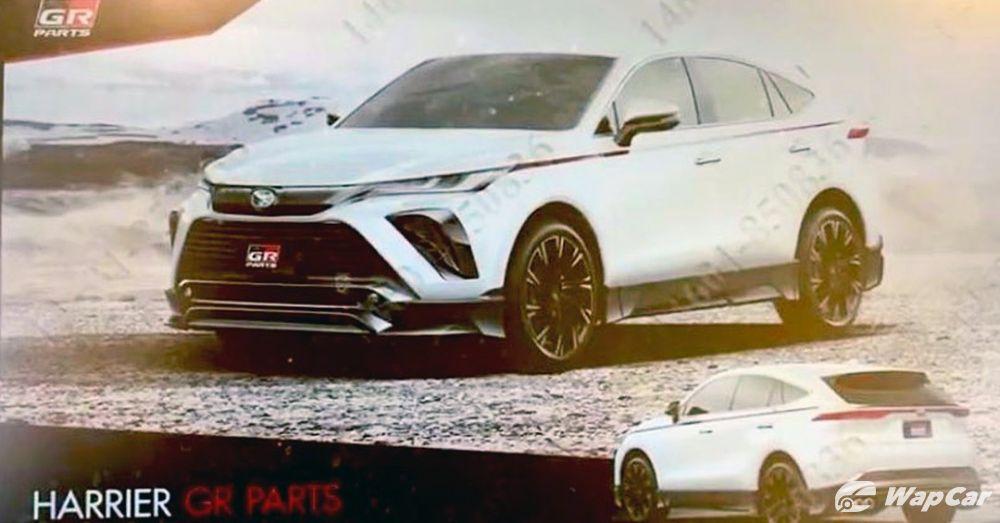 GR Parts and Modellista versions of the all-new 2021 Toyota Harrier leaked! 01