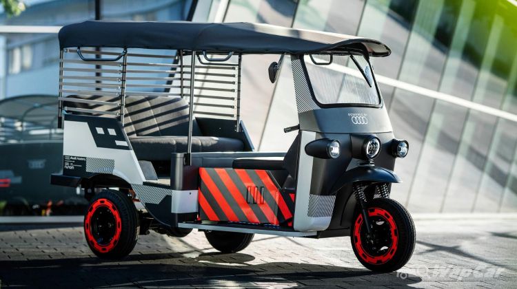 India's Tuk-Tuk is powered by Audi, for real!