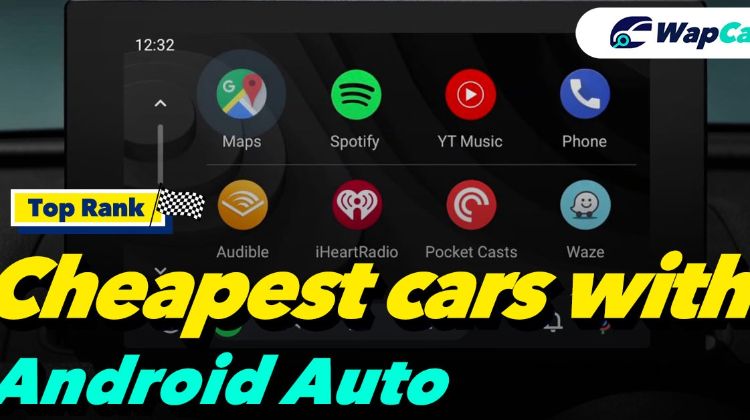 A new car with Android Auto from just RM50k? Here's the list of the cheapest cars with it
