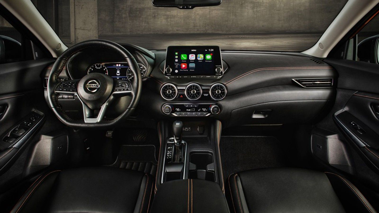 2023 Nissan Sentra S 2.0L Xtronic CVT Interior 002