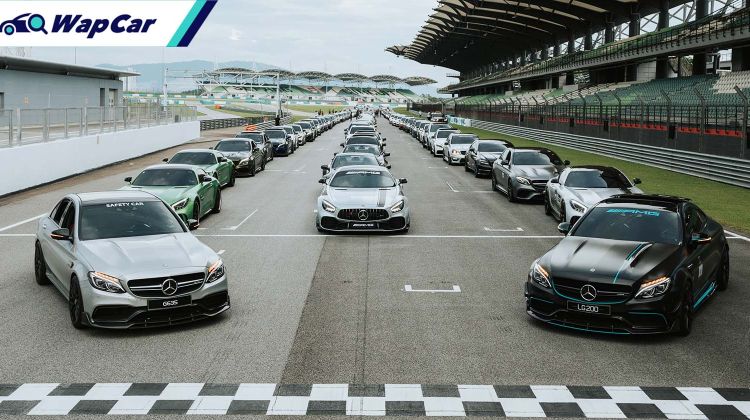 Largest Gathering of Mercedes-AMG cars in Malaysia - over 80,000 hp in one photo