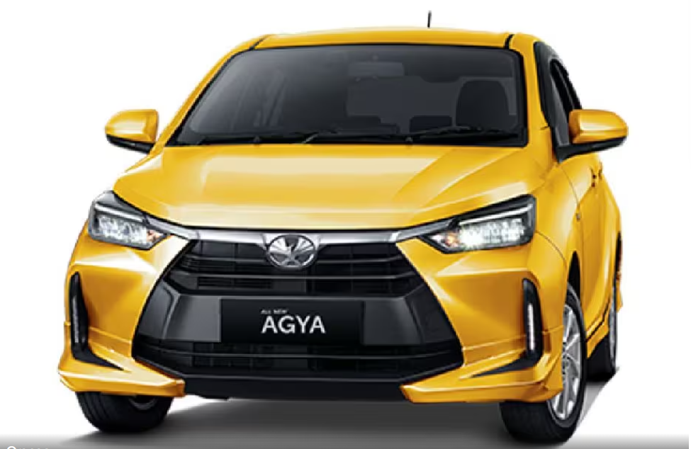 Toyota Agya Orange