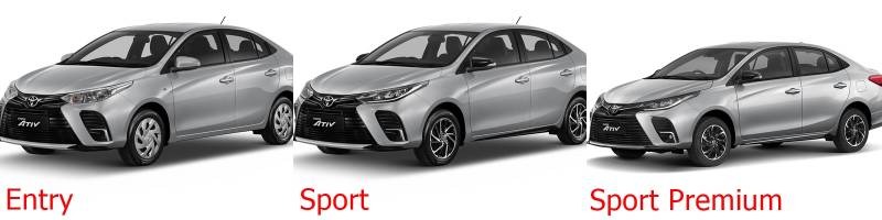 Thailand updates 2021 Toyota Yaris and Yaris Ativ (Vios to us) with ...