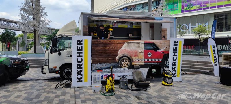 ASMR cleaning your forte? Visit Karcher's booth at WapCar Auto Show to try out the cleaner yourself 02