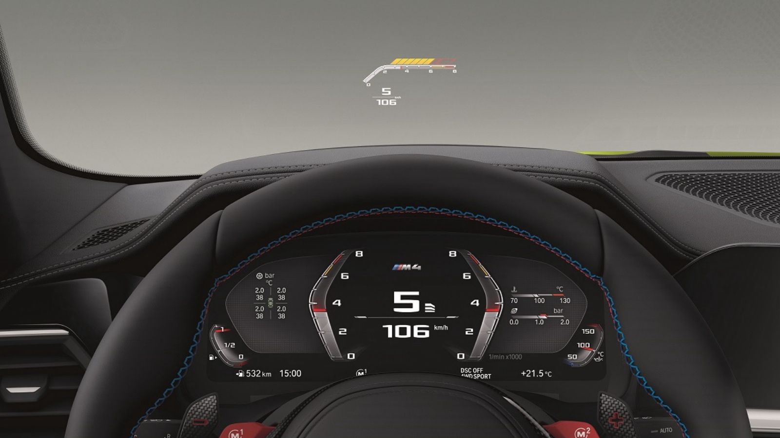 2021 BMW M4 Competition Coupe Interior 002