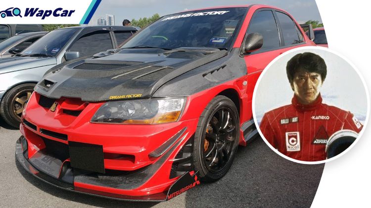 Jackie Chan once redesigned a Mitsubishi Lancer Evo, how did this weird partnership begin?