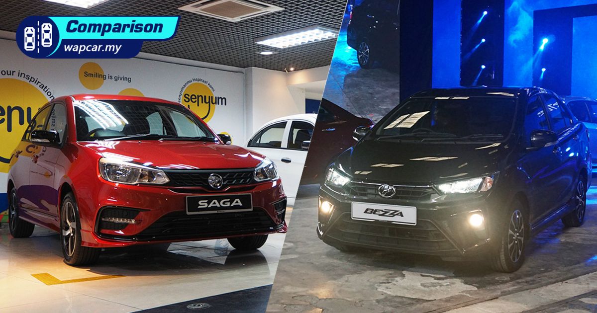 2022 Proton Saga facelift vs Perodua Bezza – Let’s debate on which is the better entry-level sedan 01