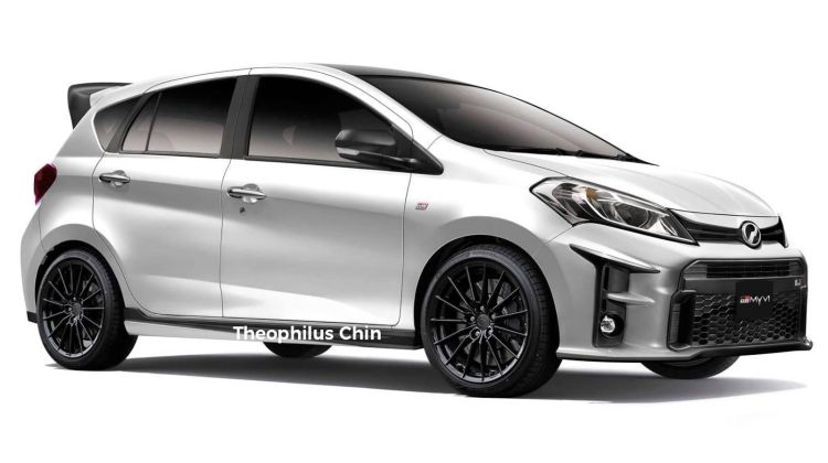 Can't afford a GR Yaris? Then grab this GR bodykit for your Perodua Myvi!