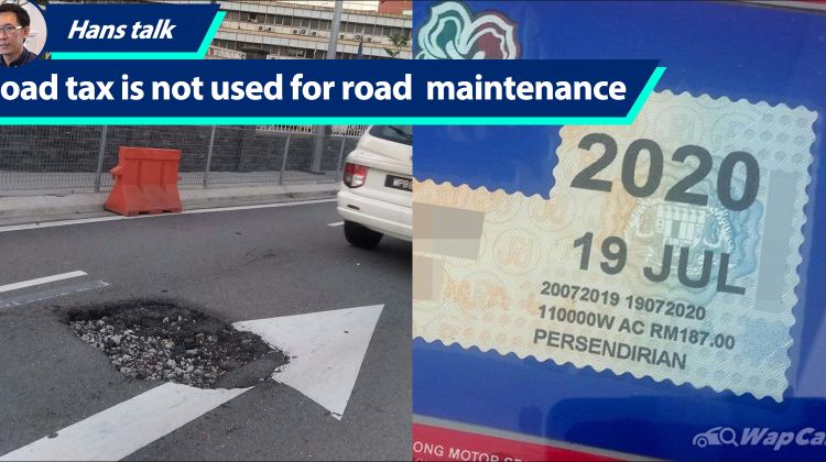 Road tax paid to JPJ don’t go to road maintenance, so what are we paying for?