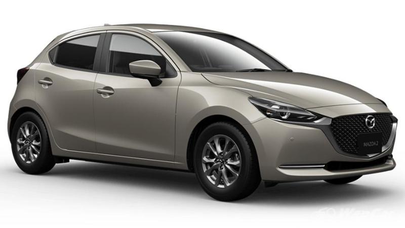 2021 Mazda 2 updated in Japan with improved Skyactiv-G engine and a sunny paintjob 02