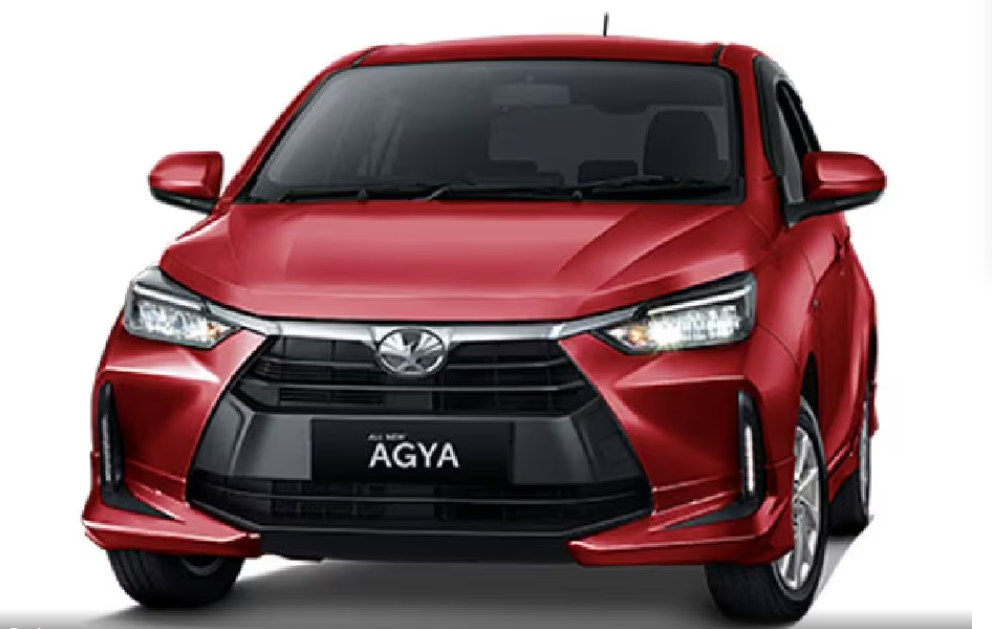 Toyota Agya Red