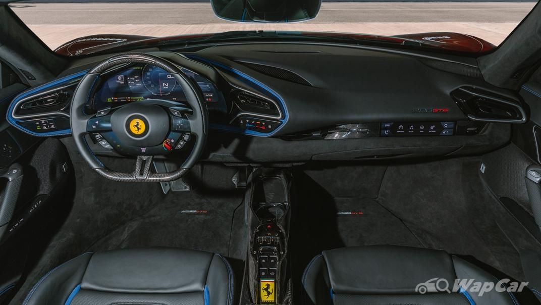 2022 Ferrari 296 GTS V6 Interior 001
