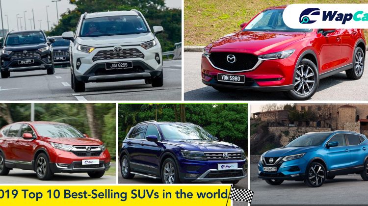 Top Rank: 2019’s Top 10 best-selling SUVs in the world