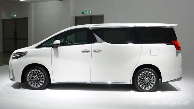 Malaysia launches 2021 Lexus LM 350 - 2x an Alphard's price, but seats just 4